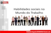 Habilidades sociais no mundo do trabalho (Aula 01)