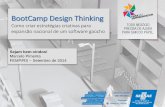 BootCamp Design Thinking - Como criar estratégias criativas para expansão nacional de um software gaúcho