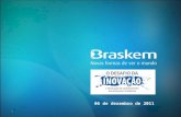 Braskem - Seminário O Desafio da Inovação 2011
