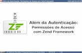 Além da autenticação: Permissões de acesso com Zend Framework