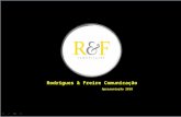 Rodrigues & Freire Comunicação Empresarial