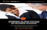 Lisboa | Programa de Qualificação e Certificação de Analistas de Recursos Humanos