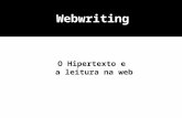 O Hipertexto e a Leitura na Web