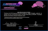 Certificado Intercom 2011