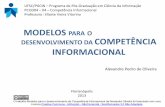 Modelos para o desenvolvimento da Competência Informacional
