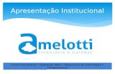 Apresentação institucional - Cloud - Amelotti Tecnologia e Sistemas