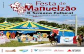 Programação X Festa de Manuelzão - Semana Cultural - em Andrequicé