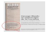 GEORGE BUSH, O SUPER CAPO DA COCAÍNA
