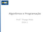 Algoritmos e Programação - 2014.1 - Aula 10