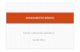 Seminário Saneamento Básico, Saúde e Meio Ambiente - Vitor Carvalho Queiroz / COBRAPE