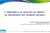"A importância do Registro de Imóveis na preservação dos recursos naturais"