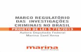 Marco Regulatório das Investigações Criminais no Brasil (PL 5776/2013)
