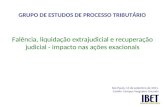 Grupo estudos PT 14/09/2011 - Recuperação Judicial/Falência x EF