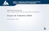 Apresentação CBAN GT 07 - out 2012