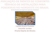 AVALIAÇÃO DE ÍNDICES DE CONFORTO TÉRMICO DE INSTALAÇÕES PARA POEDEIRAS NO NORDESTE DO BRASIL