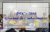 Gincana do Conhecimento - DDC 2010