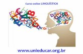 Curso online linguistica