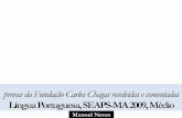Prova de Língua Portuguesa da FCC resolvida e comentada: SEAPS-MA, 2009, Médio
