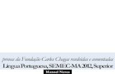Prova de Língua Portuguesa da FCC resolvida e comentada: SEMEC/MA-2009, Superior