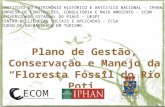 Parque Floresta Fóssil do Rio Poty, Teresina/PI - Apresentação iv etapa oficina participativa de planejamento