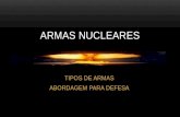 Armas Nucleares: tipos e abordagens para a Defesa NBQR