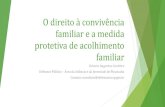 Direito à Convivência Familiar (Octavio Augustus Cordeiro)