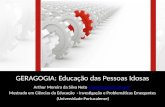 Geragogia: Educação de Pessoas Idosas  mestrado 2012 Arthur Moreira da Silva Neto