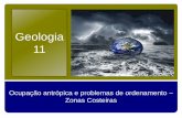 Geologia 11   ocupação antrópica e problemas de ordenamento - zonas costeiras