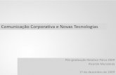 Comunicação Corporativa e Novas Tecnologias - Aula 4 - Tecnologia, Imprensa e Opinião Pública