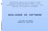 Qualidade de software - Gestão de Projetos de Software - BSI