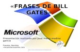 FRASES DE BILL GATES.