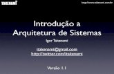 Introdução a Arquitetura de Sistemas