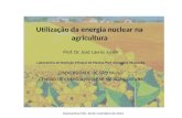 Utilização da energia nuclear na agricultura 23 11 2012