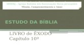 Estudo da Bíblia Livro de Êxodo - Capítulo 10º
