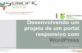Desenvolvendo Um Projeto de Um Portal Responsivo Com WordPress