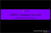 Sapo Campus na UA - propostas para discussão