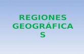 Regiones geográficas