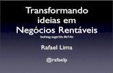 Transformando ideias em negócios rentáveis no Dev in Rio 2010