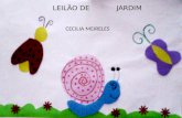 Poema  Leilão  de Jardim - Cecilia MeirelesApresentação1