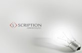 Apresentação Scription Consultoria Web