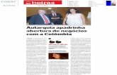 Câmara Municipal de Coimbra apadrinha abertura de negócios com a Colômbia
