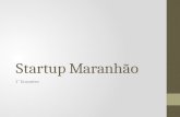 Slides 1˚ Reunião Startup Maranhão
