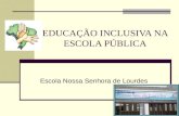 Educação inclusiva na escola pública