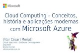 Cloud Computing - Conceitos, história e APPs modernas com Microsoft Azure