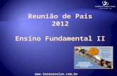 Reuniao de Pais EFII 2012 07/03/12