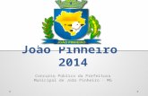 concuso prefeitura de João Pinheiro 2014