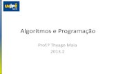 Algoritmos e Programação - 2013.2 - Aula 16