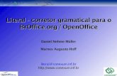 Literal: corretor gramatical para o BrOffice.org / OpenOffice - Daniel Nehme Müller Marnes Augusto Hoff
