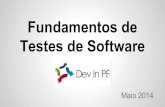 Fundamentos de Teste de Software - Dev in PF. por Aline Zanin