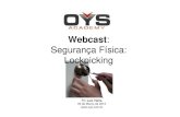 Segurança Física: Lockpicking